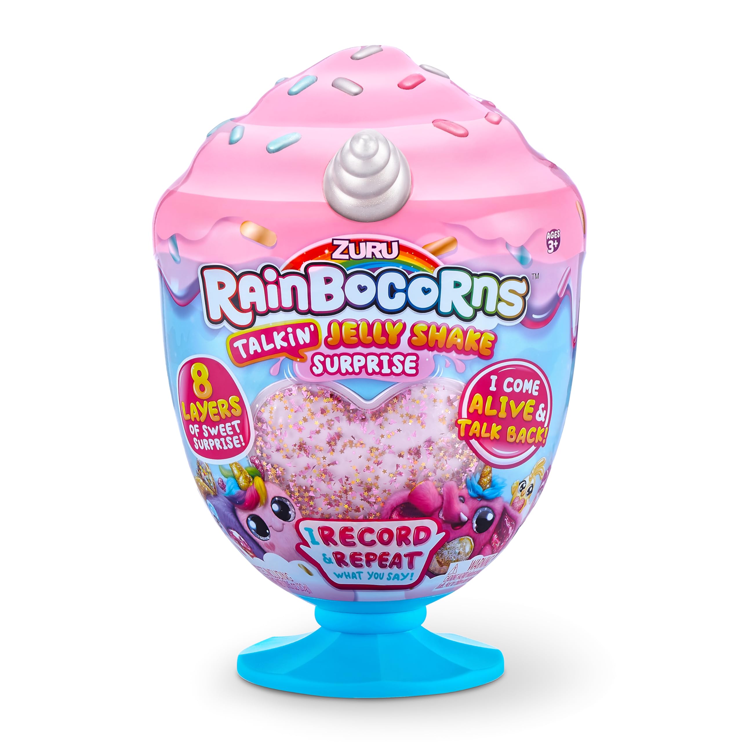 〖新品〗 RAINBOCORNS SWEET-SHAKE SURPRISE Rainbocorns Jelly Shake Surprise Series 2 Pig by ZURU Cuddle